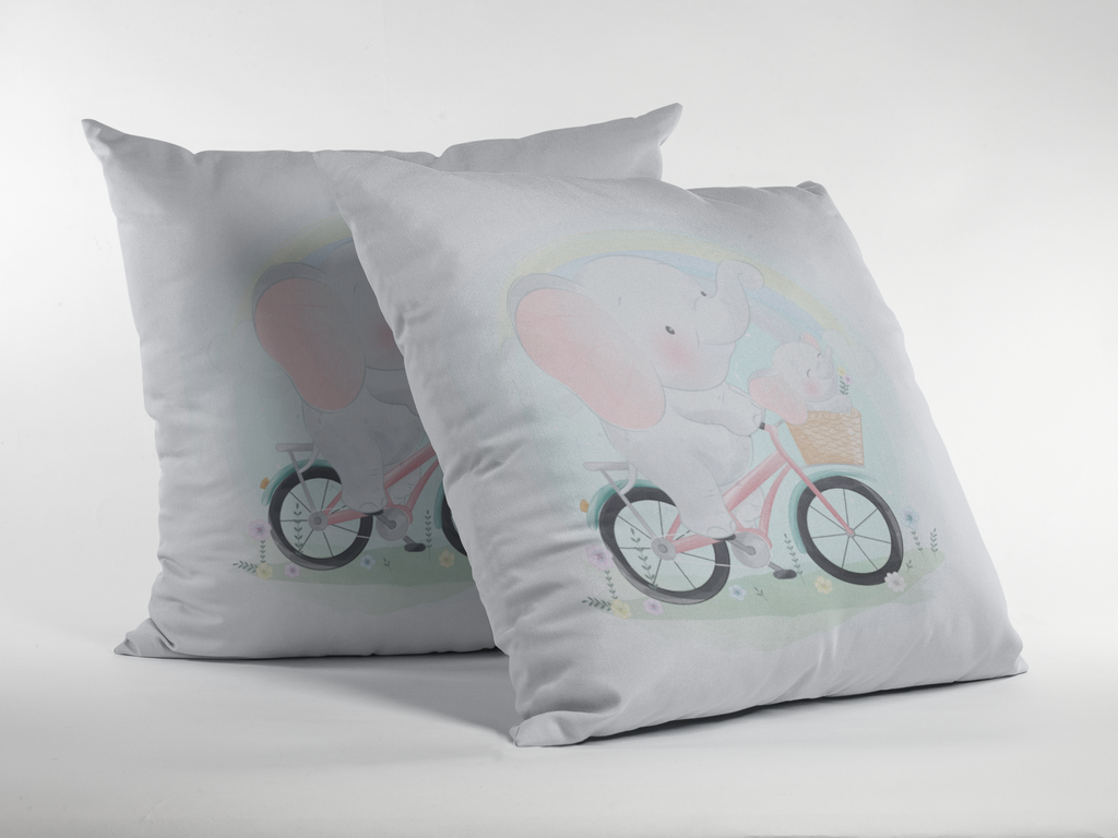 Pair of digital printed kids prints cushion covers #25 styled view | Myyra Jaipur