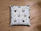 Close-up of digital print on kids prints cushion cover #19 | Myyra Jaipur