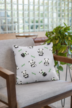 Pair of digital printed kids prints cushion covers #19 styled view | Myyra Jaipur
