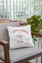 Close-up of digital print on kids prints cushion cover #16 | Myyra Jaipur