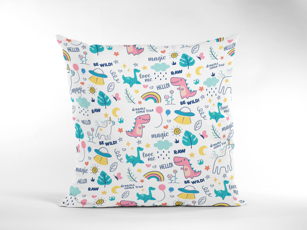 Digital printed kids prints cushion cover #23 from Myyra Jaipur