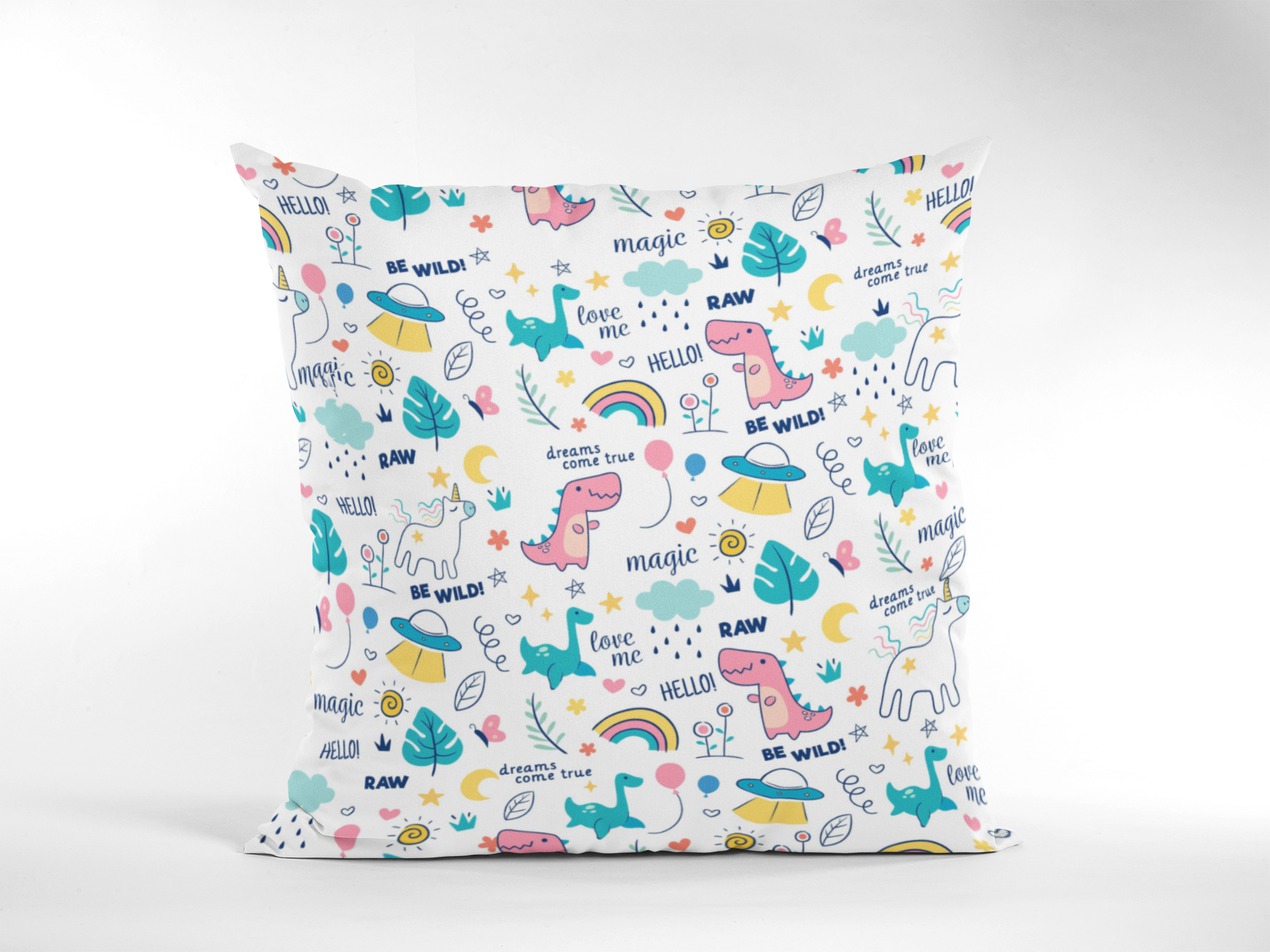 Digital printed kids prints cushion cover #23 from Myyra Jaipur