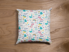 Close-up of digital print on kids prints cushion cover #23 | Myyra Jaipur