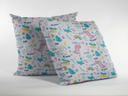 Pair of digital printed kids prints cushion covers #23 styled view | Myyra Jaipur