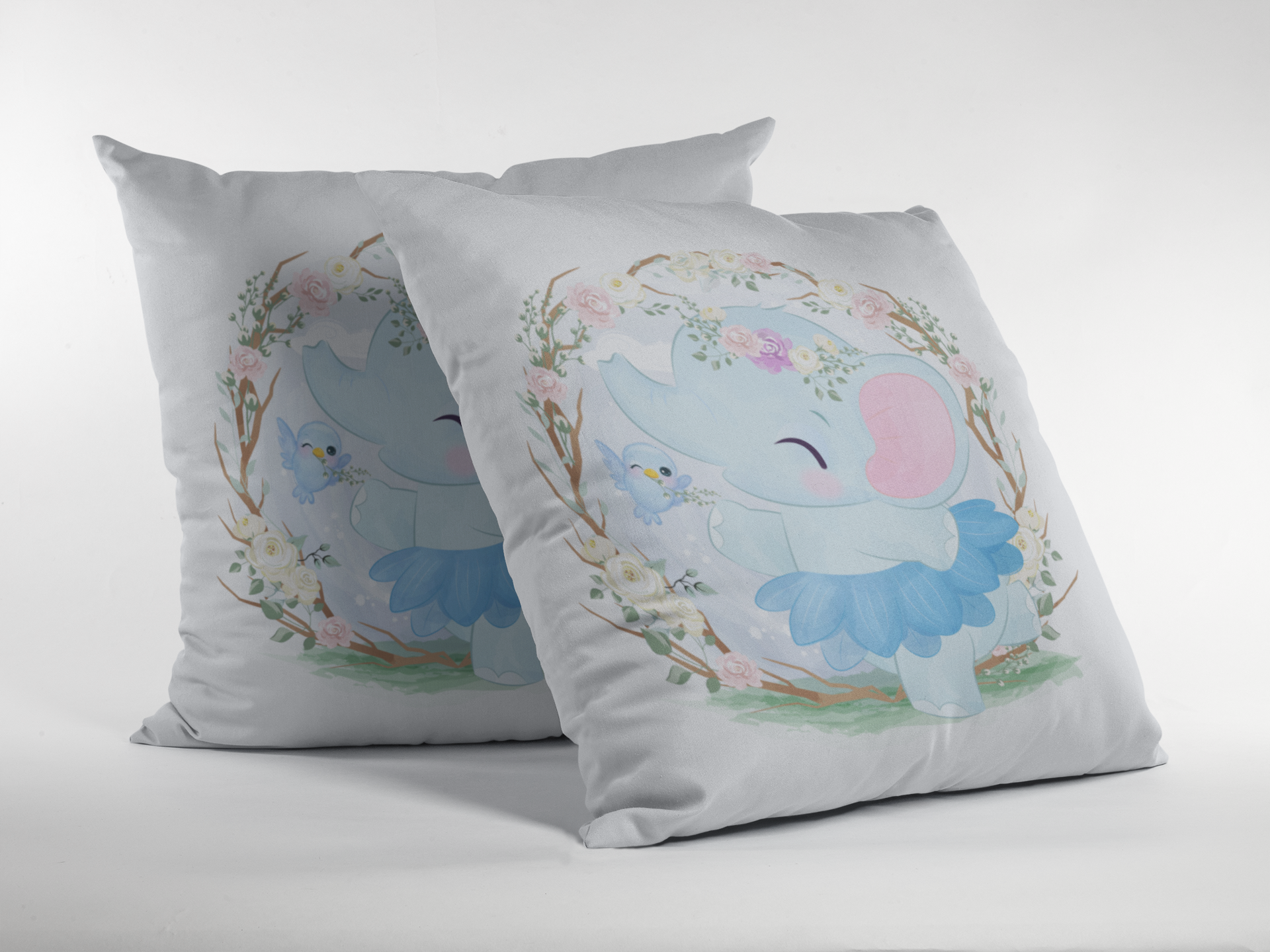 Lifestyle view of digital printed kids prints cushion cover #24 | Myyra Jaipur