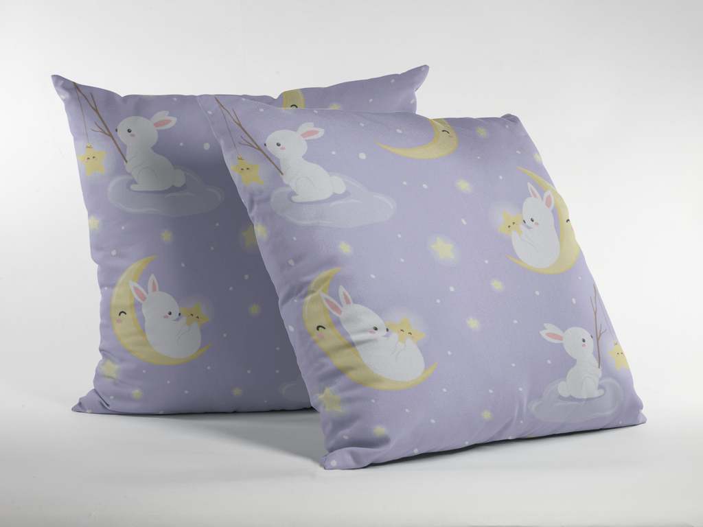 Lifestyle view of digital printed kids prints cushion cover #25 | Myyra Jaipur