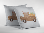 Close-up of digital print on kids prints cushion cover #17 | Myyra Jaipur