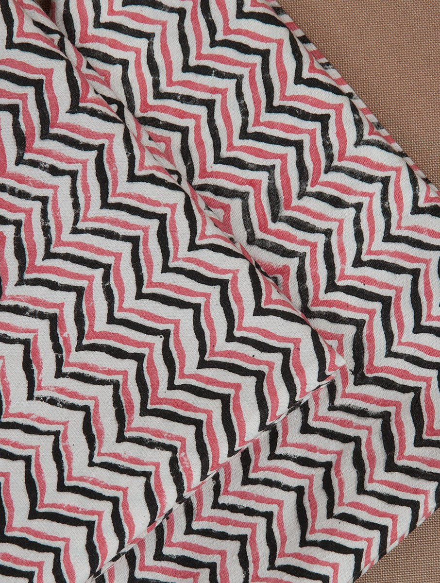 Hand Block Printed Handkerchief