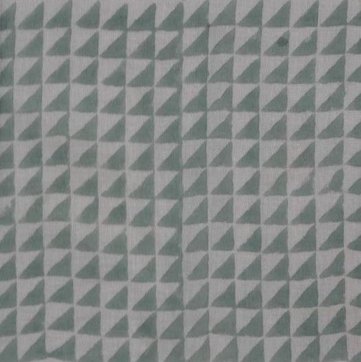 Hand block printed organic cotton fabric yardage from Myyra Jaipur