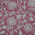 Hand block printed organic cotton fabric yardage from Myyra Jaipur