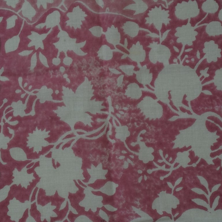 Hand block printed organic cotton fabric yardage from Myyra Jaipur