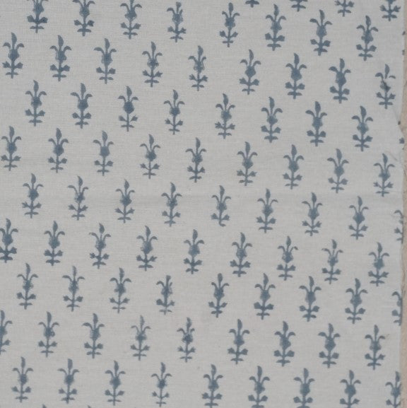 Hand block printed organic cotton fabric yardage from Myyra Jaipur
