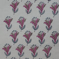 Hand block printed organic cotton fabric yardage from Myyra Jaipur