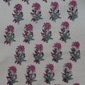 Hand block printed organic cotton fabric yardage from Myyra Jaipur