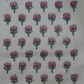 Hand block printed organic cotton fabric yardage from Myyra Jaipur