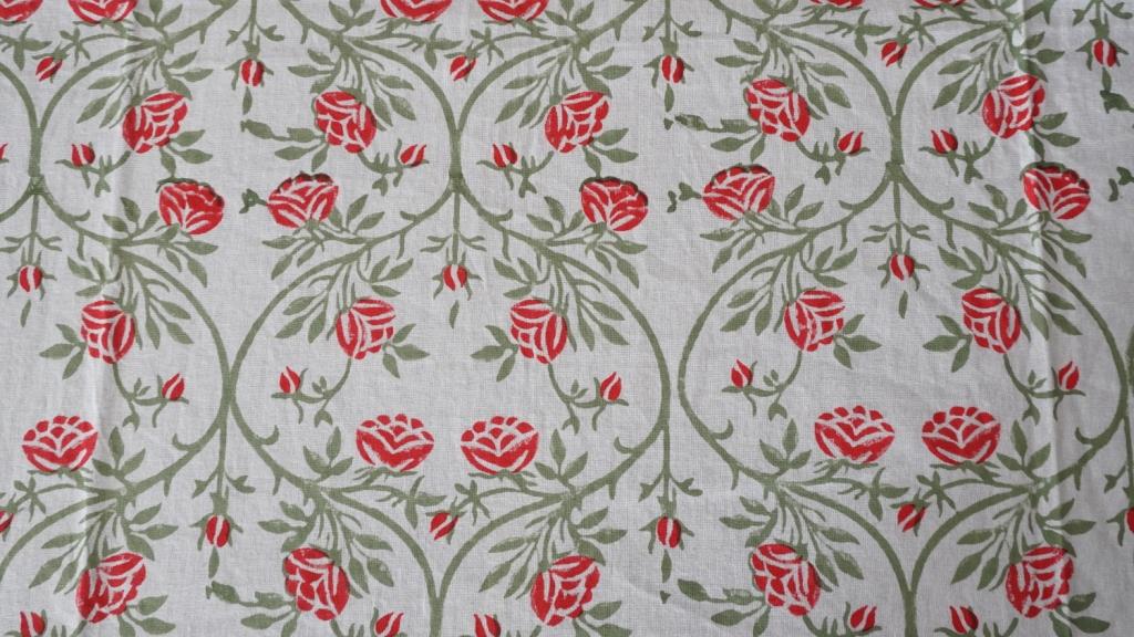 Table Runner Hand Block Printed Cotton
