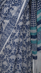 Hand Block Printed Saree