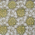 Hand block printed organic cotton fabric yardage from Myyra Jaipur
