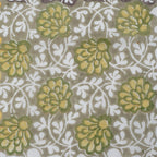 Hand block printed organic cotton fabric yardage from Myyra Jaipur