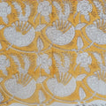 Hand block printed organic cotton fabric yardage from Myyra Jaipur