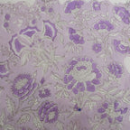 Hand block printed organic cotton fabric yardage from Myyra Jaipur