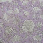 Hand block printed organic cotton fabric yardage from Myyra Jaipur