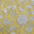 Hand block printed organic cotton fabric yardage from Myyra Jaipur