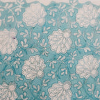 Hand block printed organic cotton fabric yardage from Myyra Jaipur