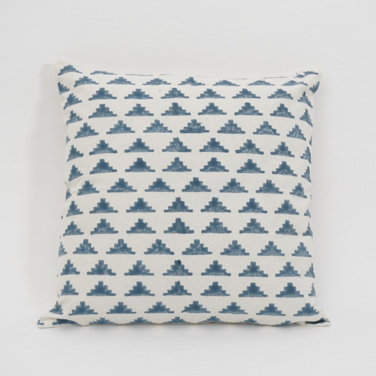 Hand block printed organic cotton cushion cover | Myyra Jaipur