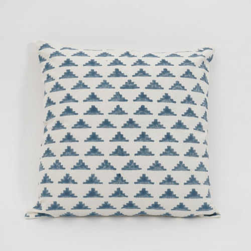 Hand block printed organic cotton cushion cover | Myyra Jaipur