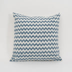 Hand block printed organic cotton cushion cover | Myyra Jaipur