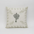 Hand block printed organic cotton cushion cover | Myyra Jaipur