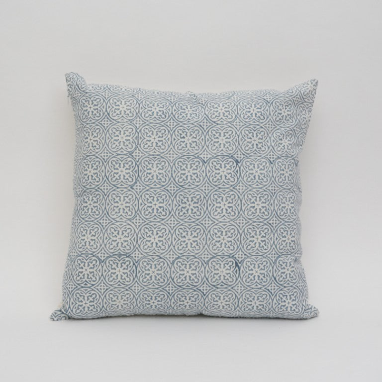 Hand block printed organic cotton cushion cover | Myyra Jaipur
