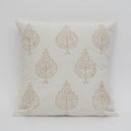 Hand block printed organic cotton cushion cover | Myyra Jaipur