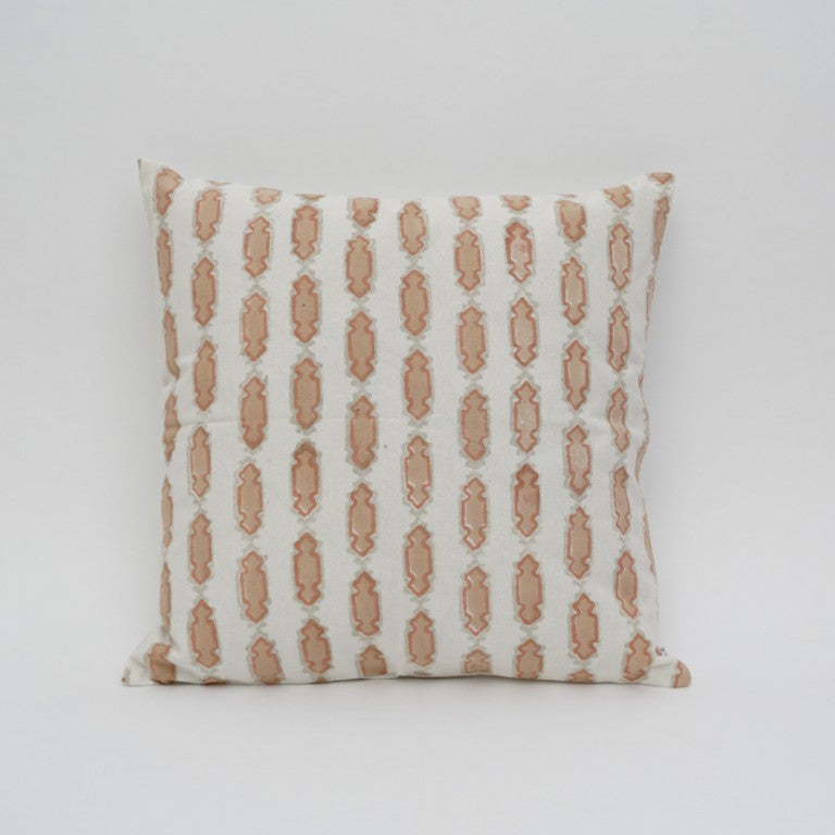 Hand block printed organic cotton cushion cover | Myyra Jaipur