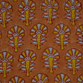 Hand block printed organic cotton fabric by the yard | Myyra Jaipur