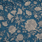 Hand block printed organic cotton fabric yardage from Myyra Jaipur