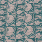 Hand block printed organic cotton fabric yardage from Myyra Jaipur