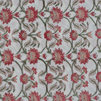 Hand block printed organic cotton fabric yardage from Myyra Jaipur