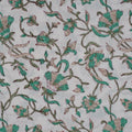 Hand block printed organic cotton fabric yardage from Myyra Jaipur