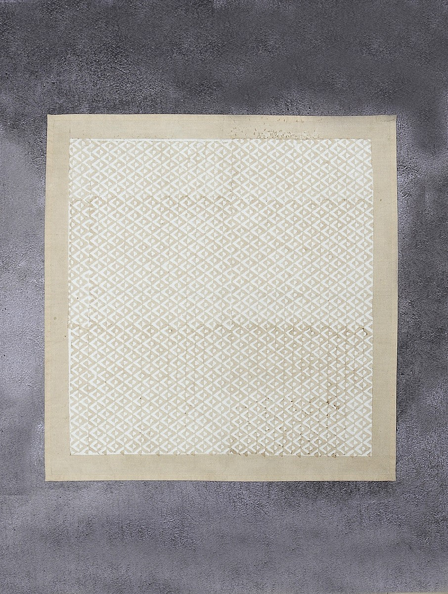 Hand block printed organic cotton napkin | Myyra Jaipur