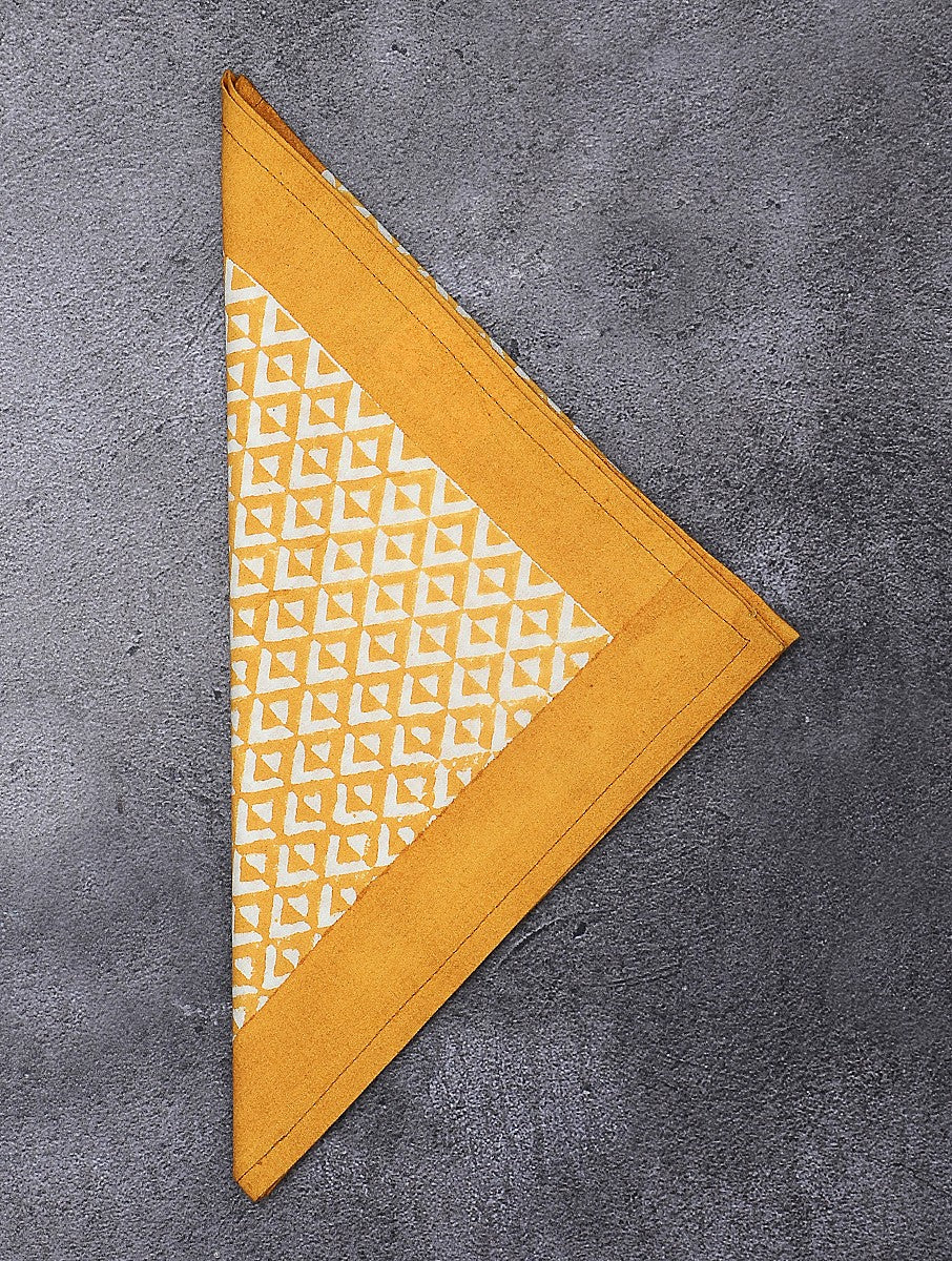 Hand Block Printed Handkerchief