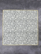 Hand block printed organic cotton napkin | Myyra Jaipur