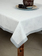 Hand block printed organic cotton table cover | Myyra Jaipur