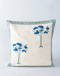 Hand block printed organic cotton cushion cover from Jaipur | Myyra