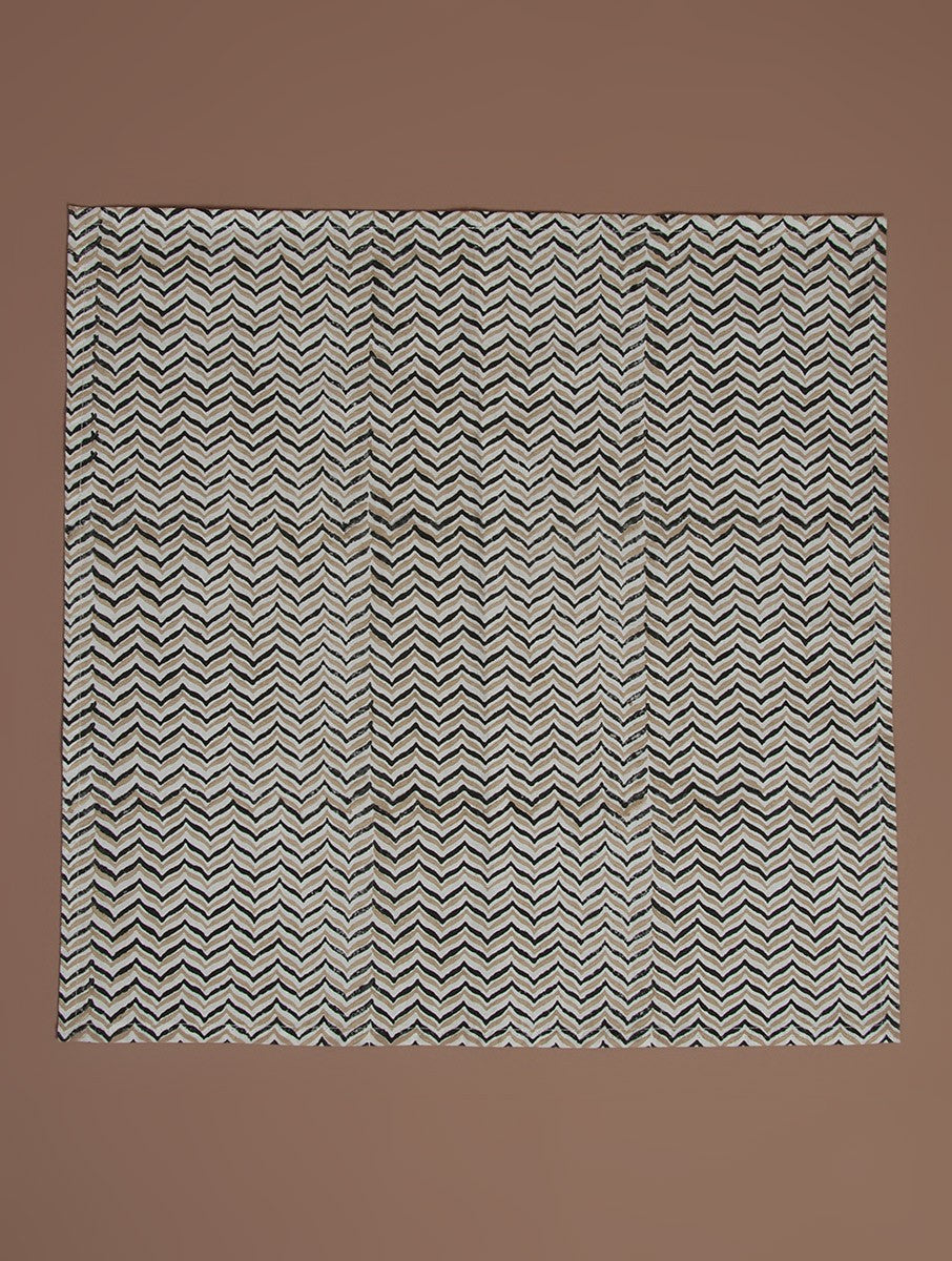 Hand block printed organic cotton napkin | Myyra Jaipur