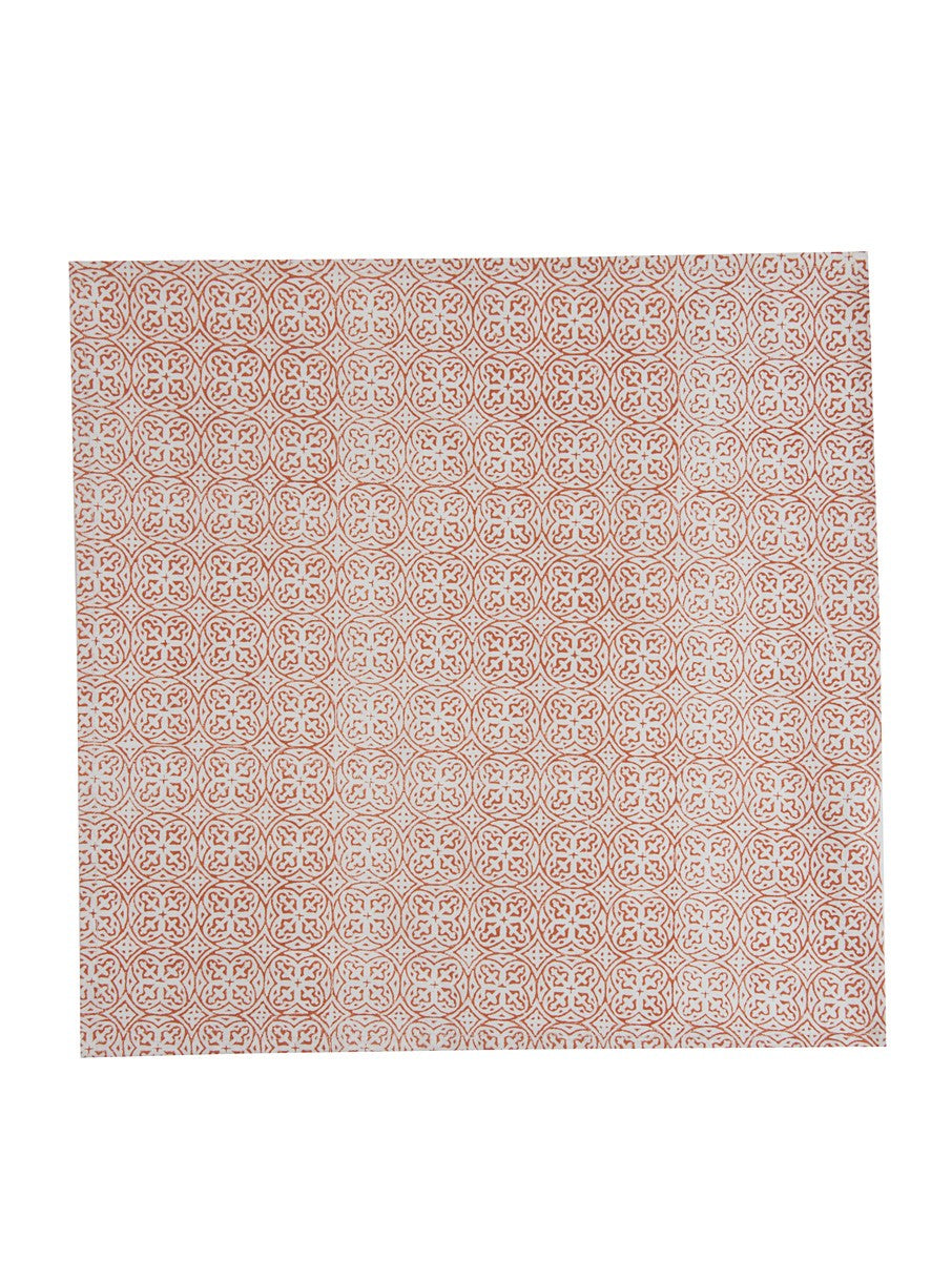 Hand block printed organic cotton napkin | Myyra Jaipur