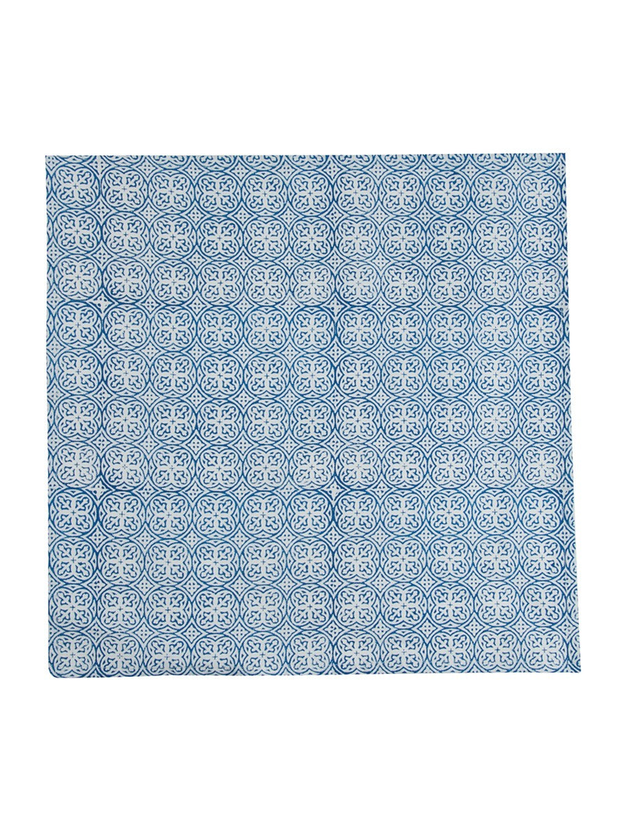Hand block printed organic cotton napkin | Myyra Jaipur