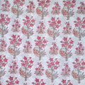 Hand block printed organic cotton fabric yardage from Myyra Jaipur