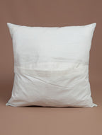 Cushion cover folded showing pattern repeat of hand block print | Myyra Jaipur